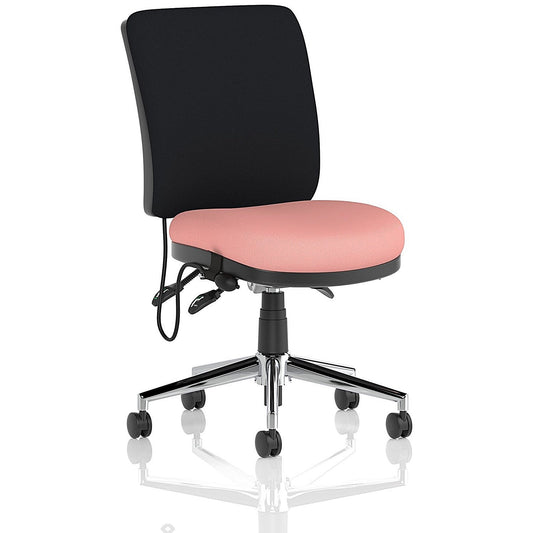 Chiro Medium Black Back Chair, Quest Shrimp Easy2Order : KCUP2691
