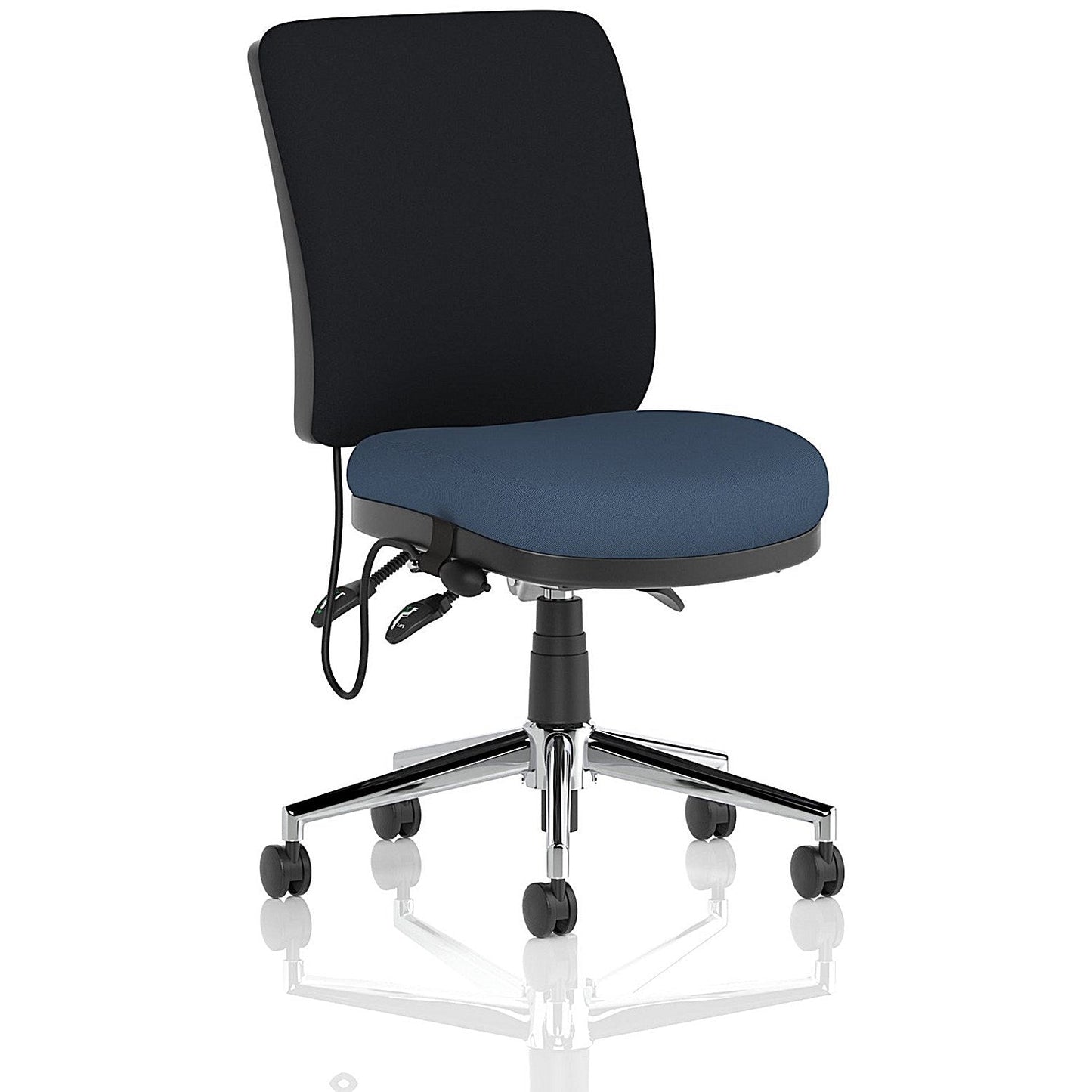 Chiro Medium Black Back Chair, Quest Whelk Easy2Order : KCUP2692