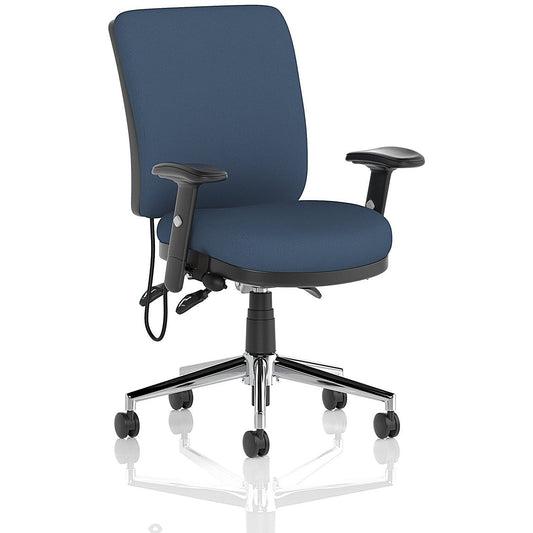 Chiro Medium Back Chair, Height Adjustable Arms, Quest Whelk Easy2Order : KCUP2704