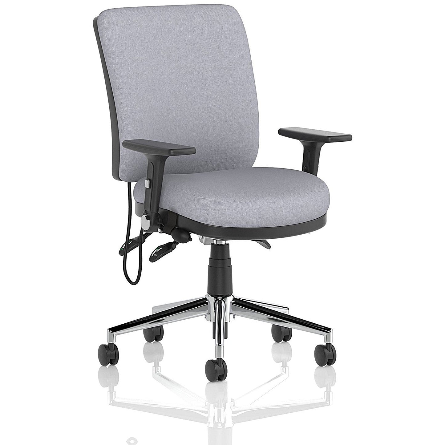 Chiro Medium Back Chair, Folding Arms, Quest Shell Easy2Order : KCUP2726