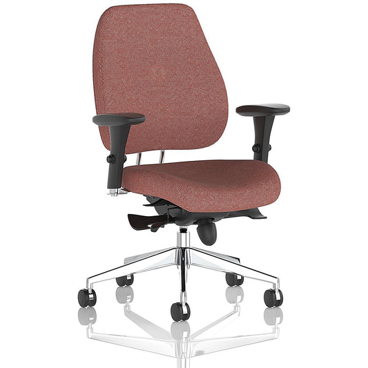 Chiro Plus High Back Chair, Height Adjustable Arms, Rivet Forge Easy2Order : KCUP2741