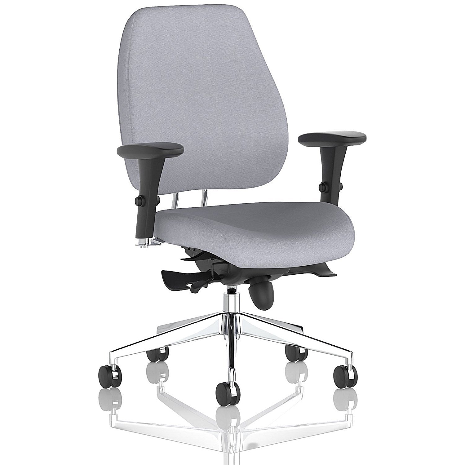 Chiro Plus High Back Chair, Height Adjustable Arms, Quest Shell Easy2Order : KCUP2750