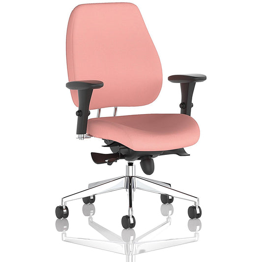 Chiro Plus High Back Chair, Height Adjustable Arms, Quest Shrimp Easy2Order : KCUP2751