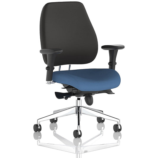 Chiro Plus High Black Back Chair, Height Adjustable Arms, Quest Limpet Easy2Order : KCUP2759