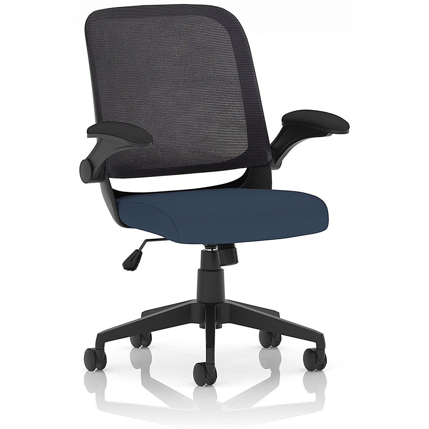 Crew Task Mesh Back Operator Chair, Folding Arms, Quest Whelk Easy2Order : KCUP2824