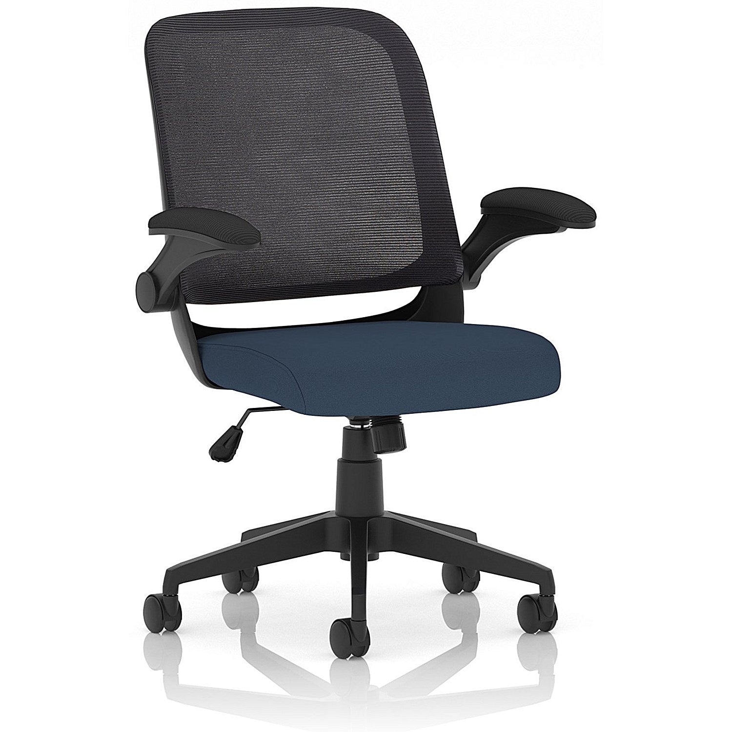 Crew Task Mesh Back Operator Chair, Folding Arms, Quest Whelk Easy2Order : KCUP2824