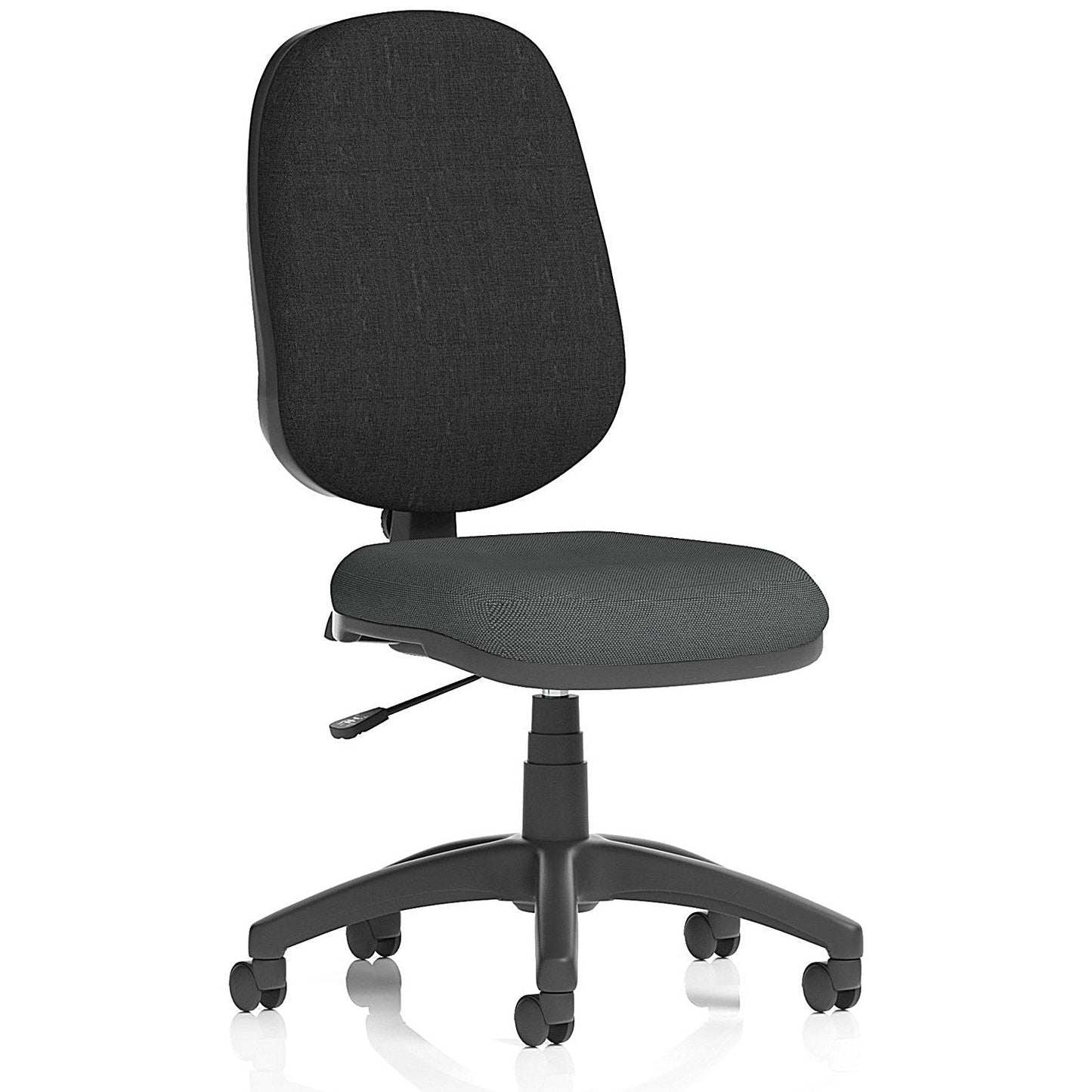 Eclipse Plus I Black Back Lever Task Operator Chair, Quest Mussel Easy2Order : KCUP2868