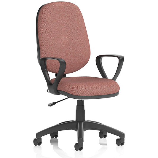 Eclipse Plus I Lever Task Operator Chair, Fixed Height Arms, Rivet Forge Easy2Order : KCUP2873