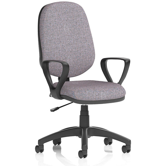 Eclipse Plus I Lever Task Operator Chair, Fixed Height Arms, Rivet Fuse Easy2Order : KCUP2874
