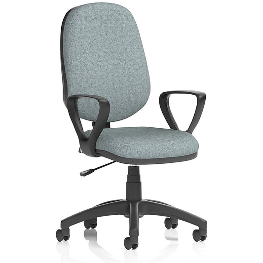 Eclipse Plus I Lever Task Operator Chair, Fixed Height Arms, Rivet Tensile Easy2Order : KCUP2876