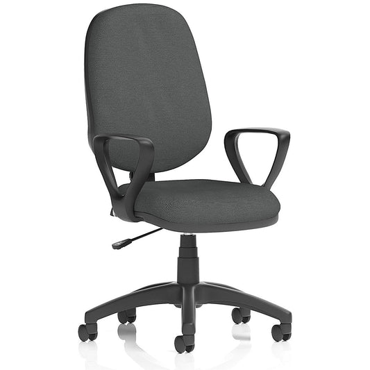 Eclipse Plus I Lever Task Operator Chair, Fixed Height Arms, Quest Mussel Easy2Order : KCUP2880