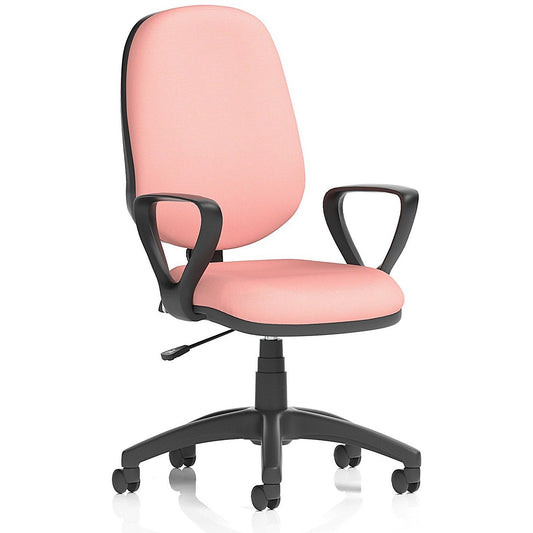 Eclipse Plus I Lever Task Operator Chair, Fixed Height Arms, Quest Shrimp Easy2Order : KCUP2883