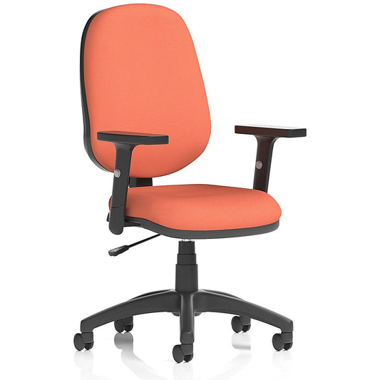 Eclipse Plus I Lever Task Operator Chair, Height Adjustable Arms, Quest Crab Easy2Order : KCUP2901