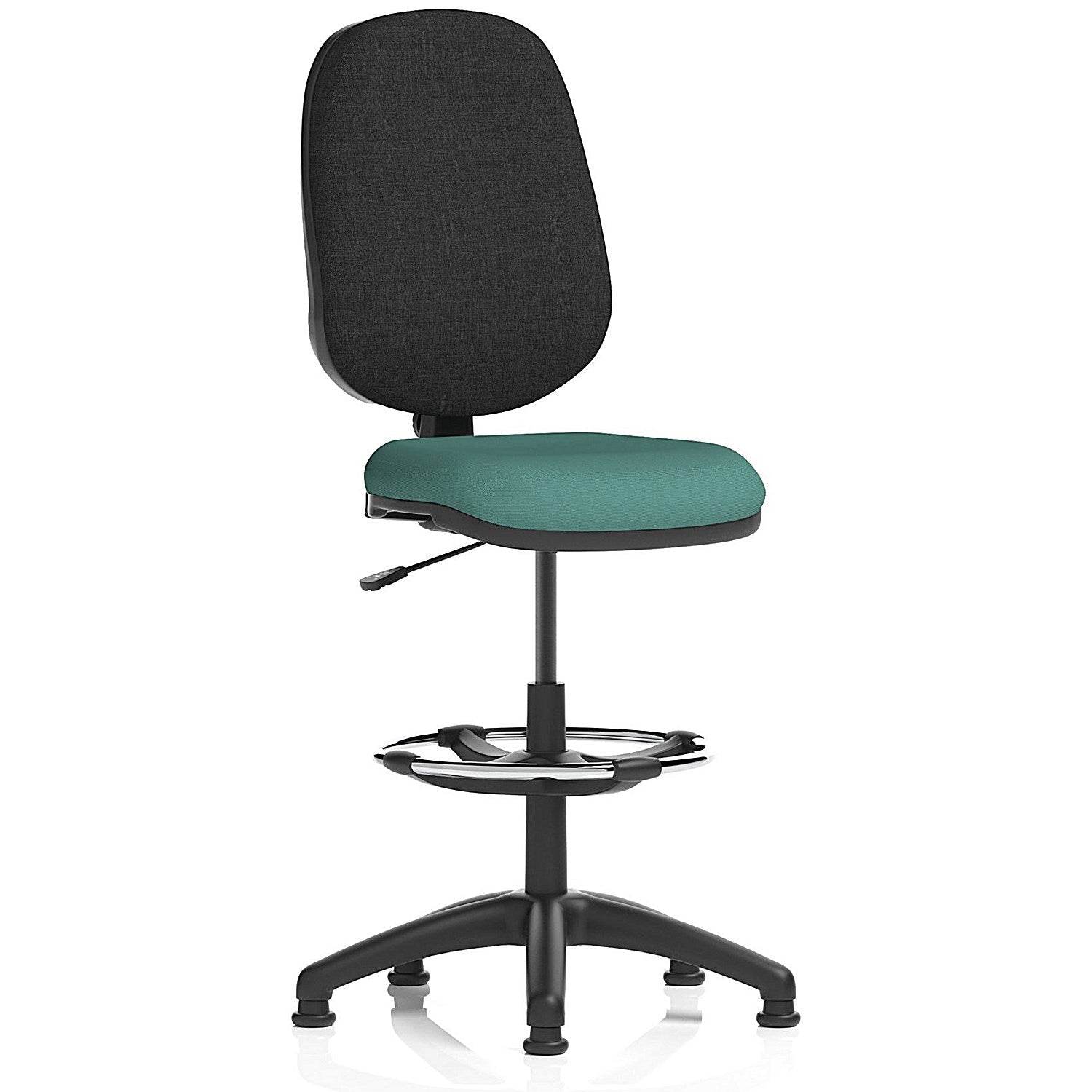 Eclipse Plus I Black Back High Rise Operator Chair, Quest Kelp Easy2Order : KCUP2962