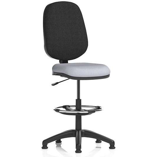 Eclipse Plus I Black Back High Rise Operator Chair, Quest Shell Easy2Order : KCUP2966