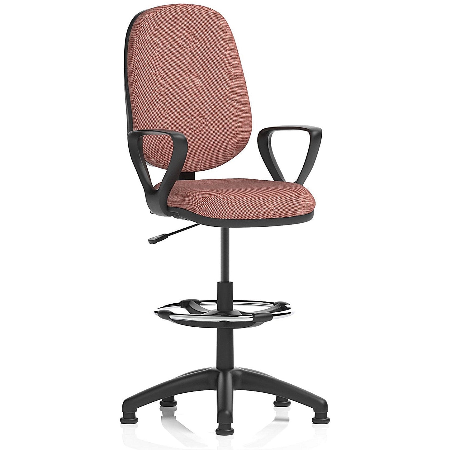 Eclipse Plus I High Rise Operator Chair, Fixed Height Arms, Rivet Forge Easy2Order : KCUP2969