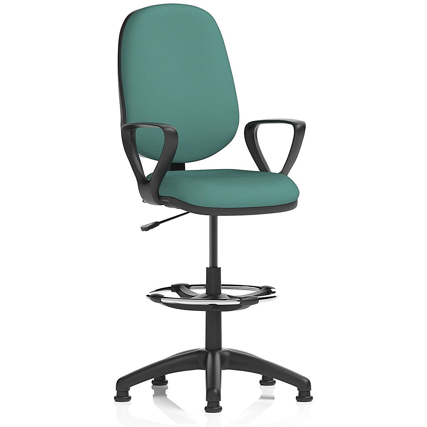 Eclipse Plus I High Rise Operator Chair, Fixed Height Arms, Quest Kelp Easy2Order : KCUP2974