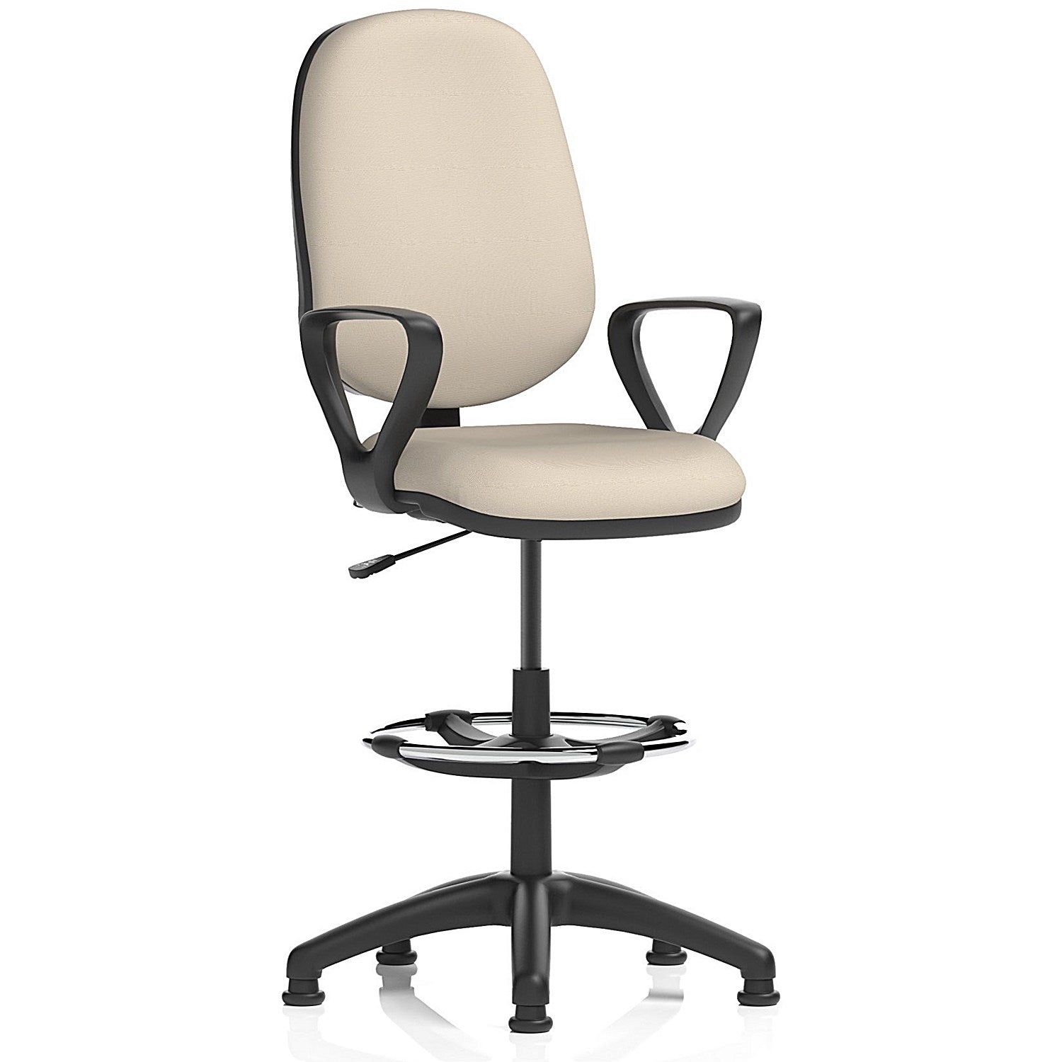 Eclipse Plus I High Rise Operator Chair, Fixed Height Arms, Quest Salt Easy2Order : KCUP2977
