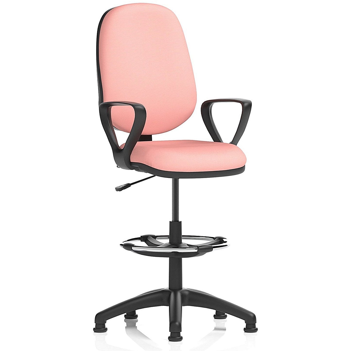 Eclipse Plus I High Rise Operator Chair, Fixed Height Arms, Quest Shrimp Easy2Order : KCUP2979