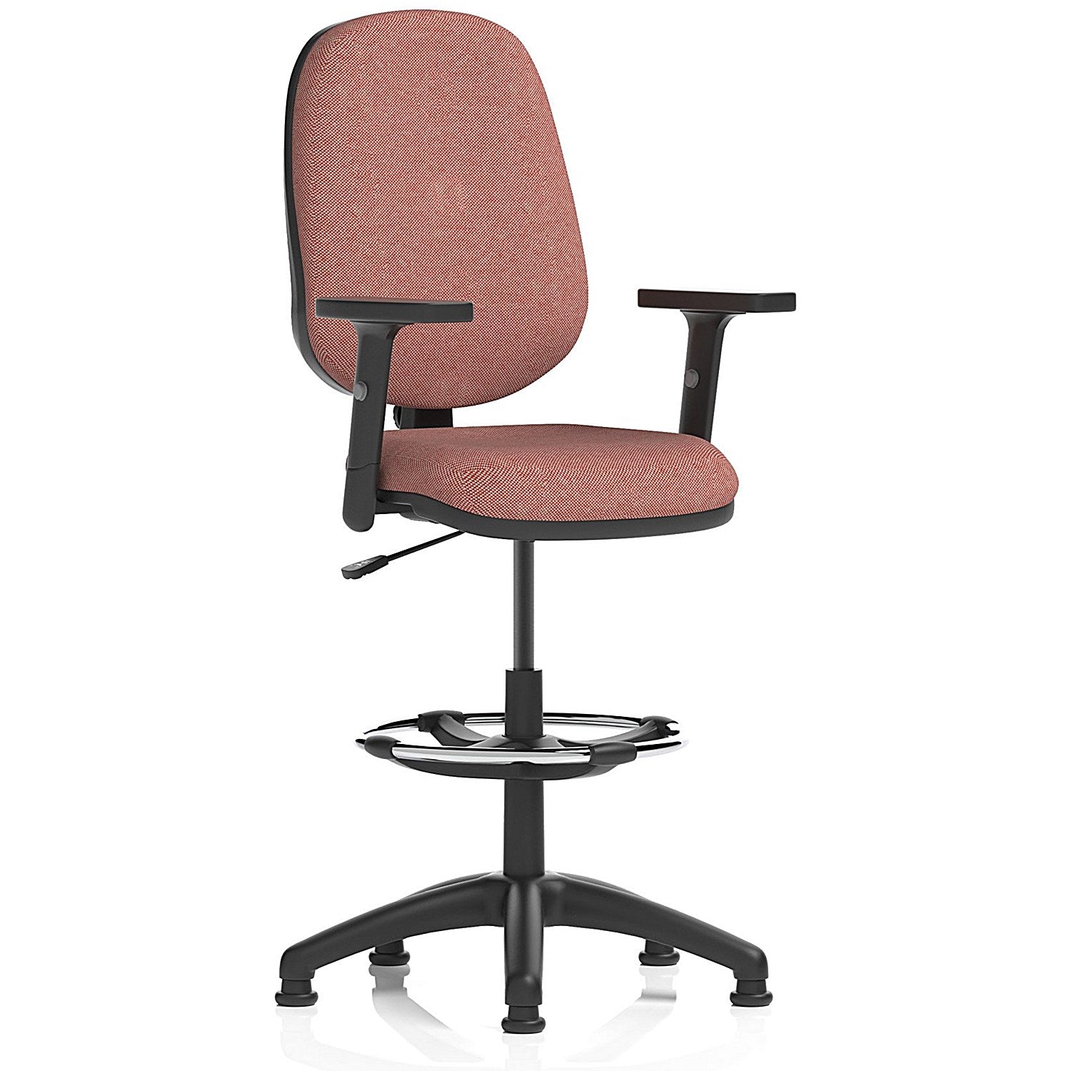Eclipse Plus I High Rise Operator Chair, Height Adjustable Arms, Rivet Forge Easy2Order : KCUP2993