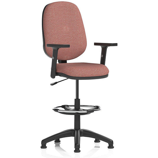 Eclipse Plus I High Rise Operator Chair, Height Adjustable Arms, Rivet Forge Easy2Order : KCUP2993