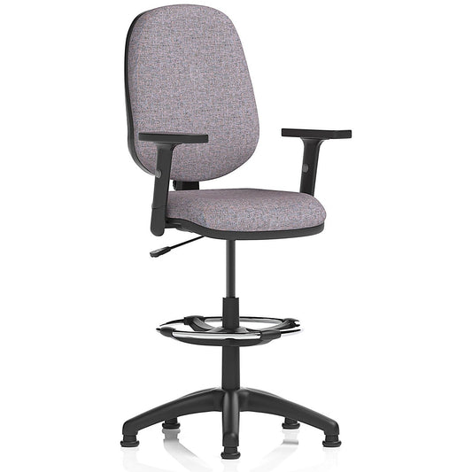 Eclipse Plus I High Rise Operator Chair, Height Adjustable Arms, Rivet Fuse Easy2Order : KCUP2994