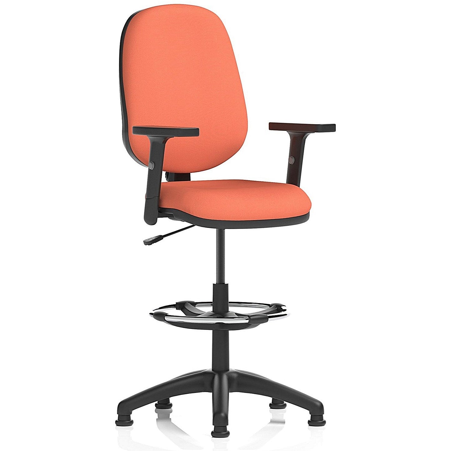 Eclipse Plus I High Rise Operator Chair, Height Adjustable Arms, Quest Crab Easy2Order : KCUP2997