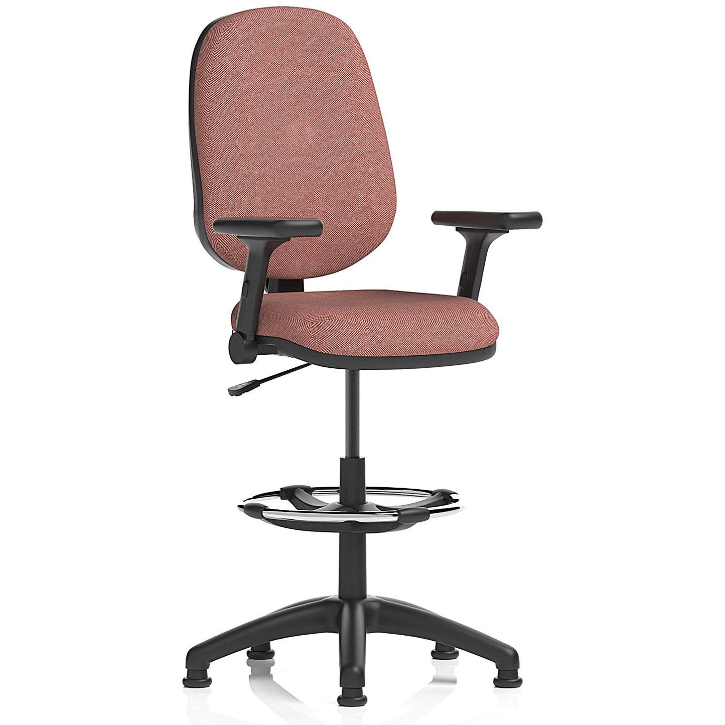 Eclipse Plus I High Rise Operator Chair, Folding Arms, Rivet Forge Easy2Order : KCUP3017