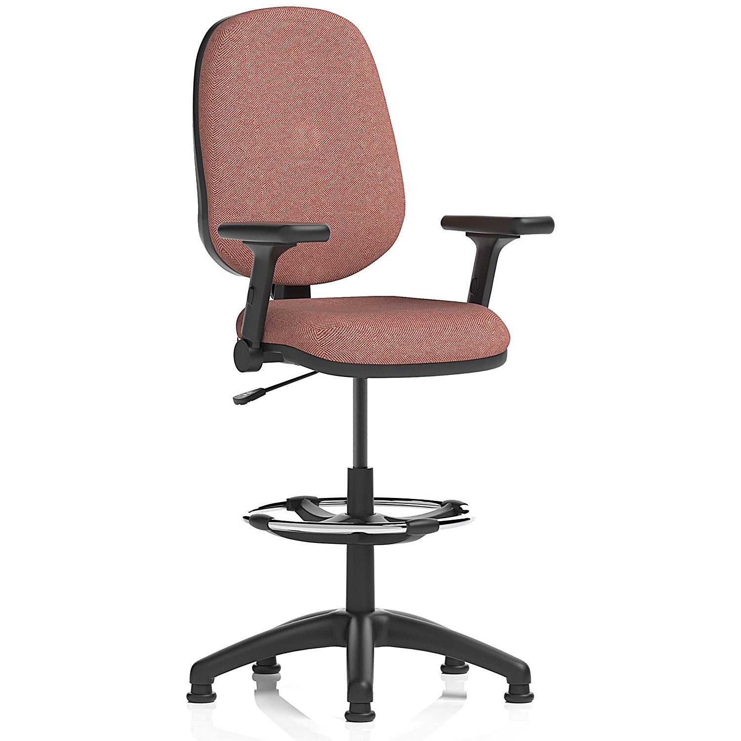 Eclipse Plus I High Rise Operator Chair, Folding Arms, Rivet Forge Easy2Order : KCUP3017