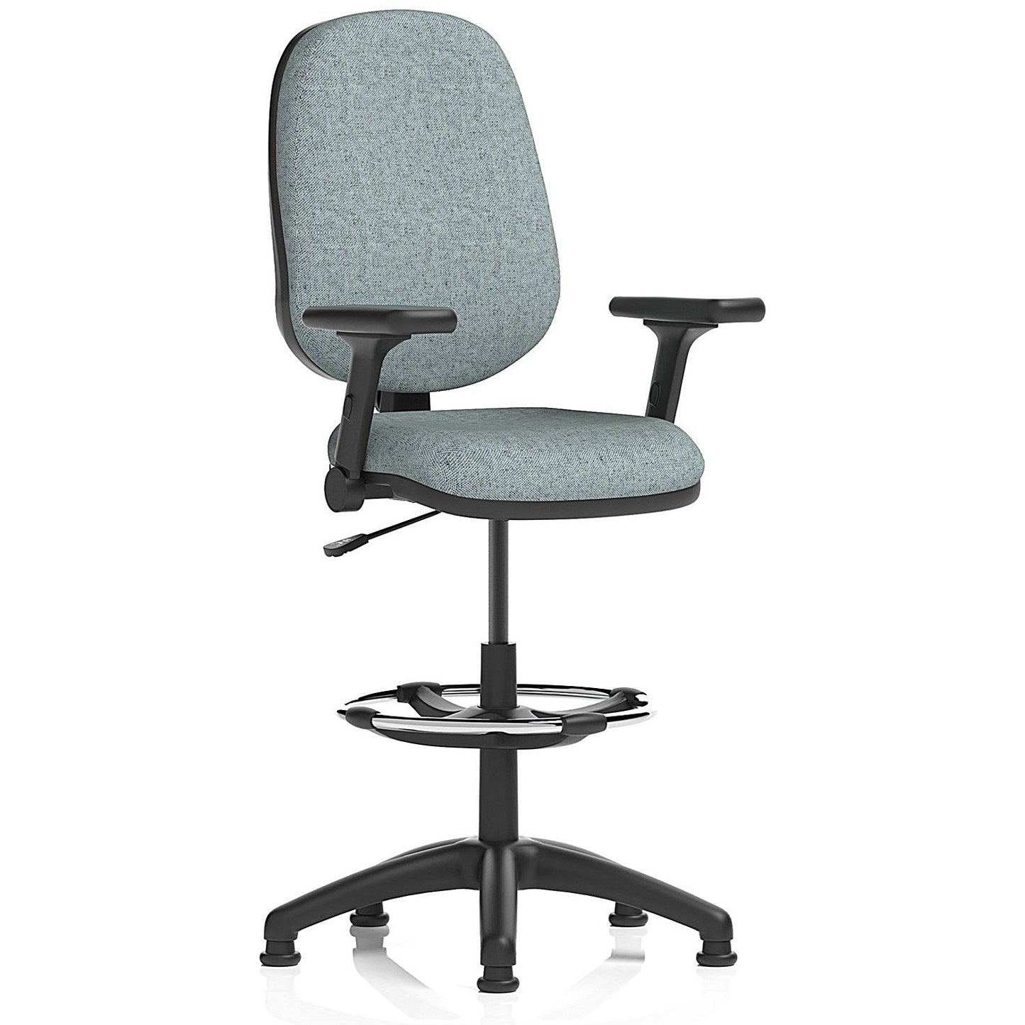 Eclipse Plus I High Rise Operator Chair, Folding Arms, Rivet Tensile Easy2Order : KCUP3020