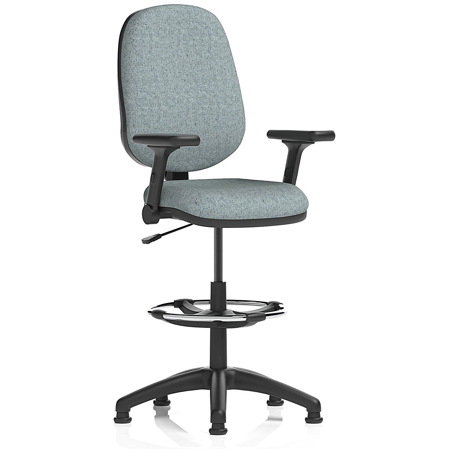 Eclipse Plus I High Rise Operator Chair, Folding Arms, Rivet Tensile Easy2Order : KCUP3020