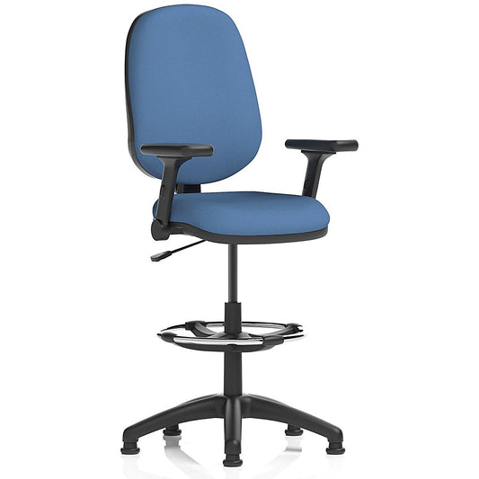 Eclipse Plus I High Rise Operator Chair, Folding Arms, Quest Limpet Easy2Order : KCUP3023