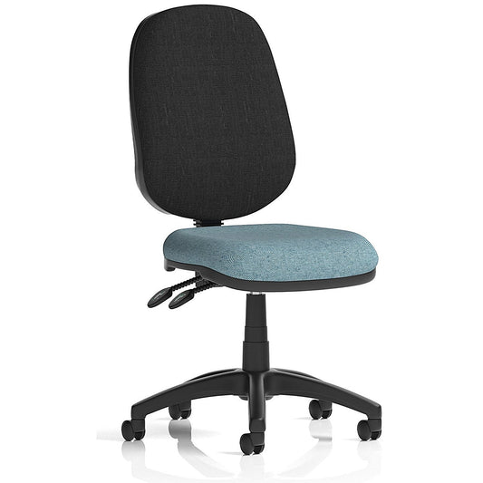 Eclipse Plus II Black Back Lever Task Operator Chair, Rivet Quench Easy2Order : KCUP3055