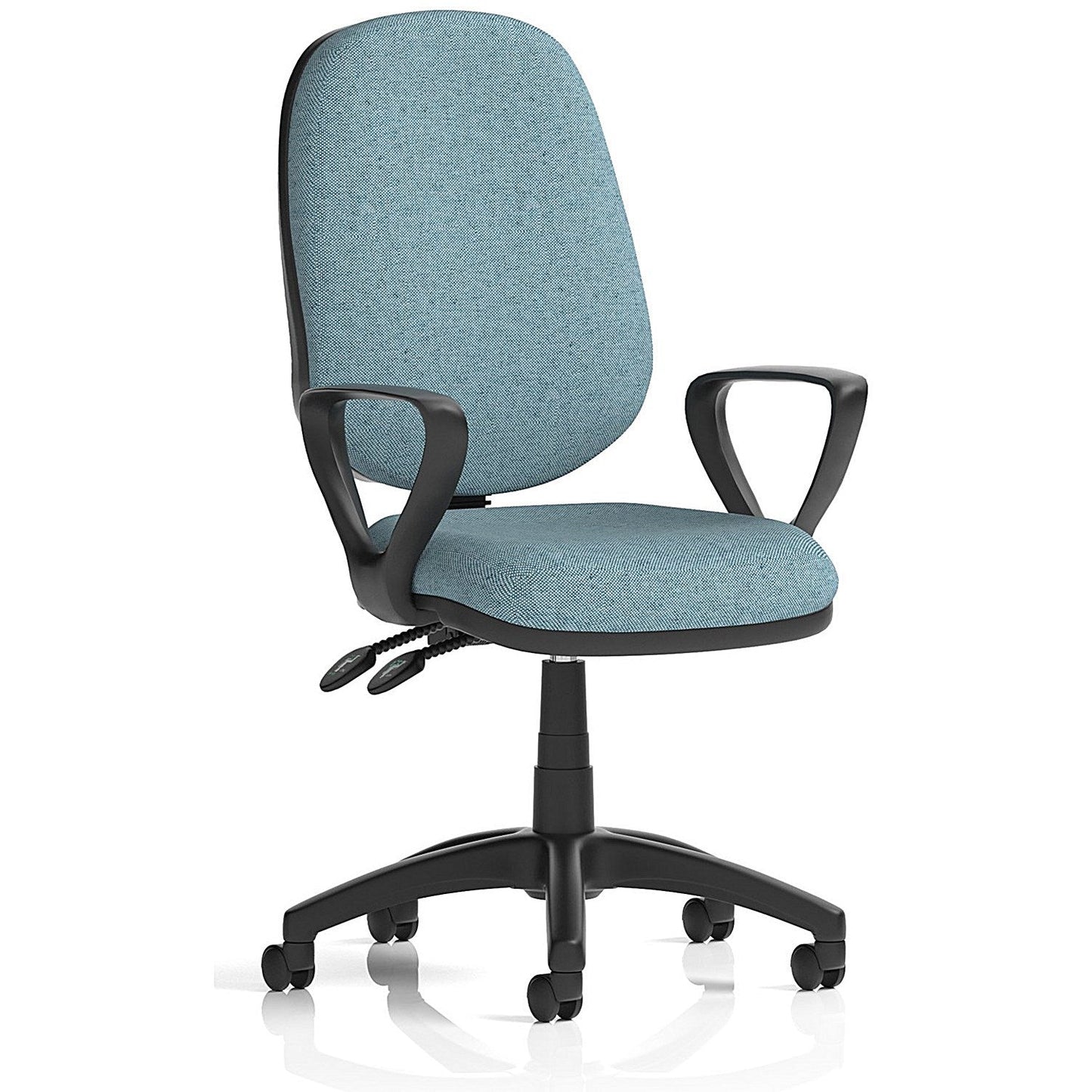 Eclipse Plus II Lever Task Operator Chair, Fixed Height Arms, Rivet Quench Easy2Order : KCUP3067