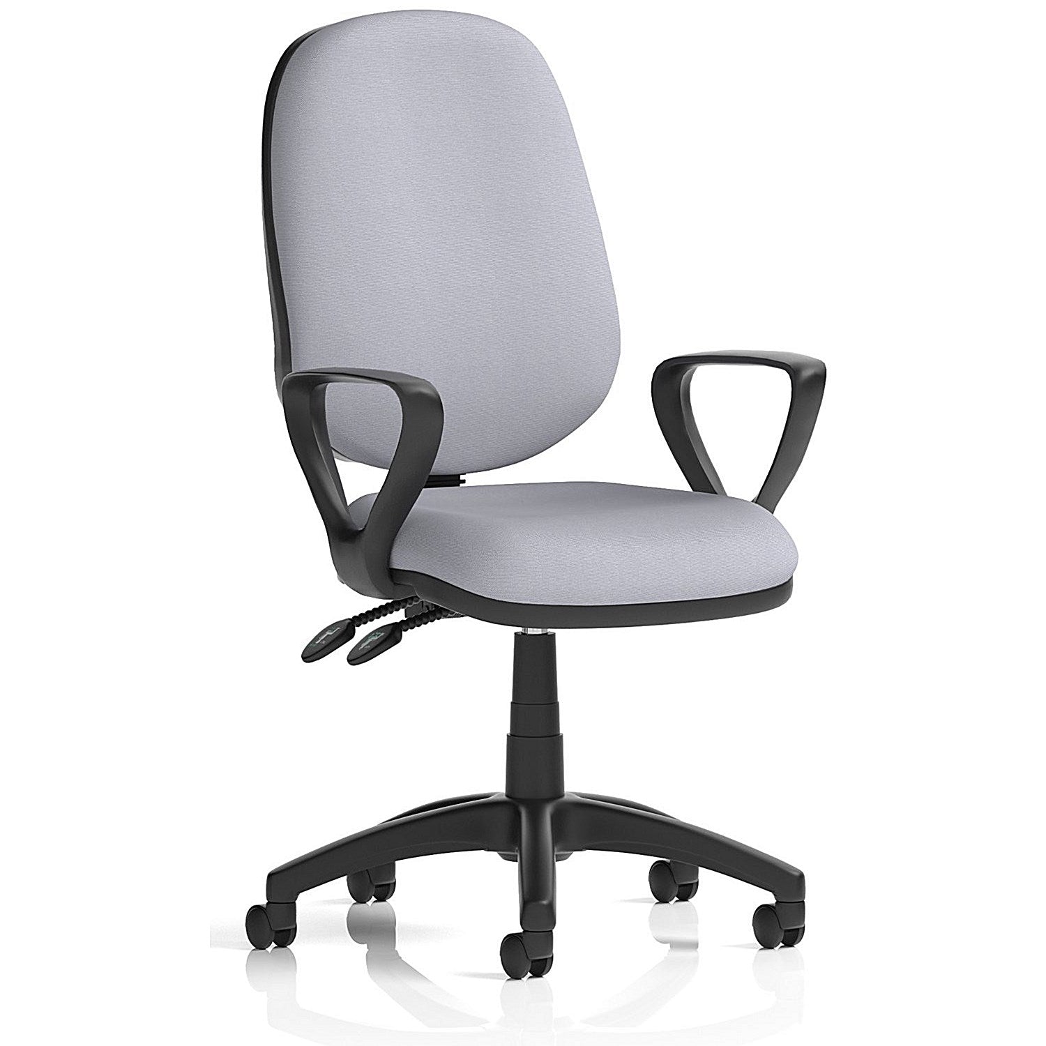 Eclipse Plus II Lever Task Operator Chair, Fixed Height Arms, Quest Shell Easy2Order : KCUP3074