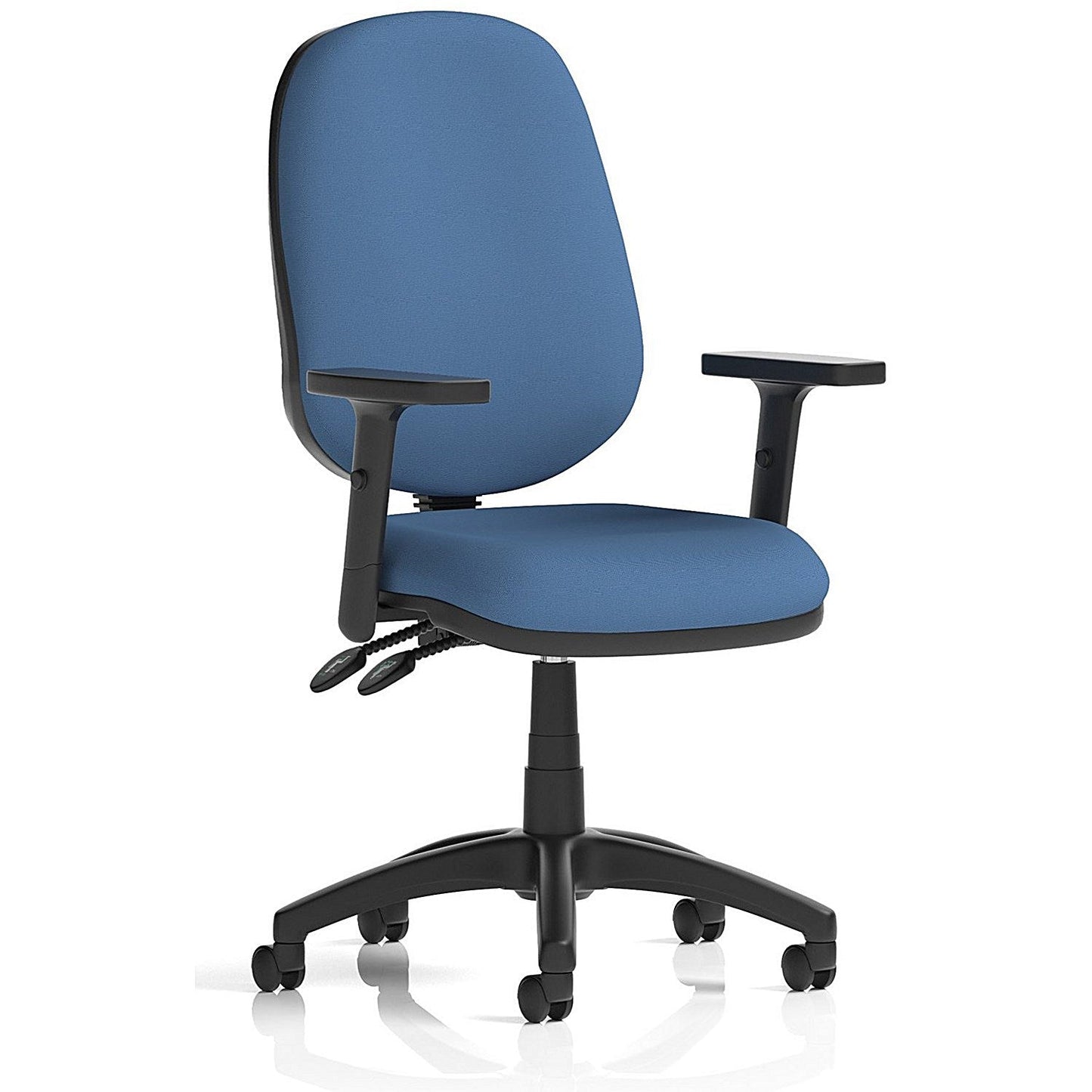Eclipse Plus II Lever Task Operator Chair, Height Adjustable Arms, Quest Limpet Easy2Order : KCUP3095