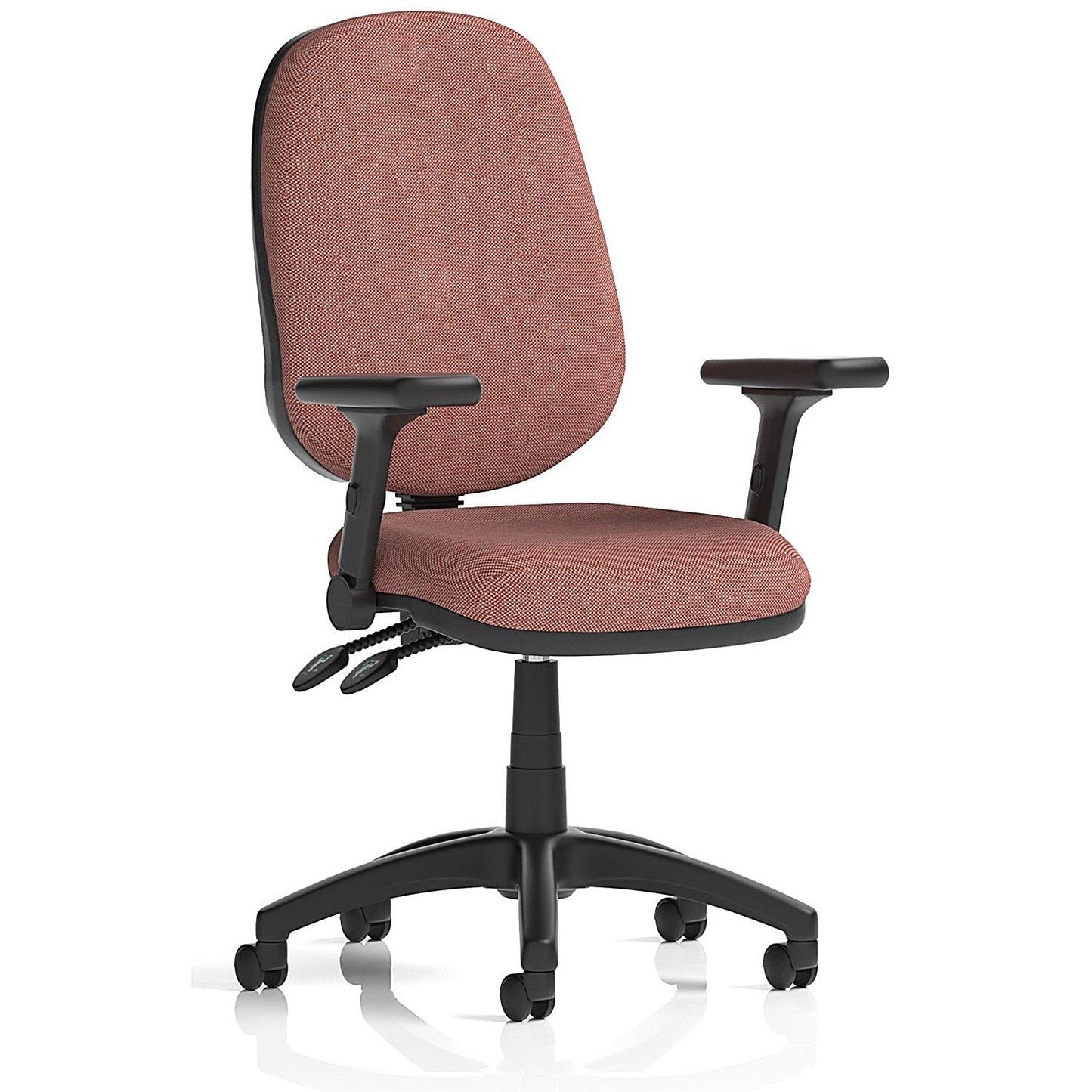 Eclipse Plus II Lever Task Operator Chair, Folding Arms, Rivet Forge Easy2Order : KCUP3113
