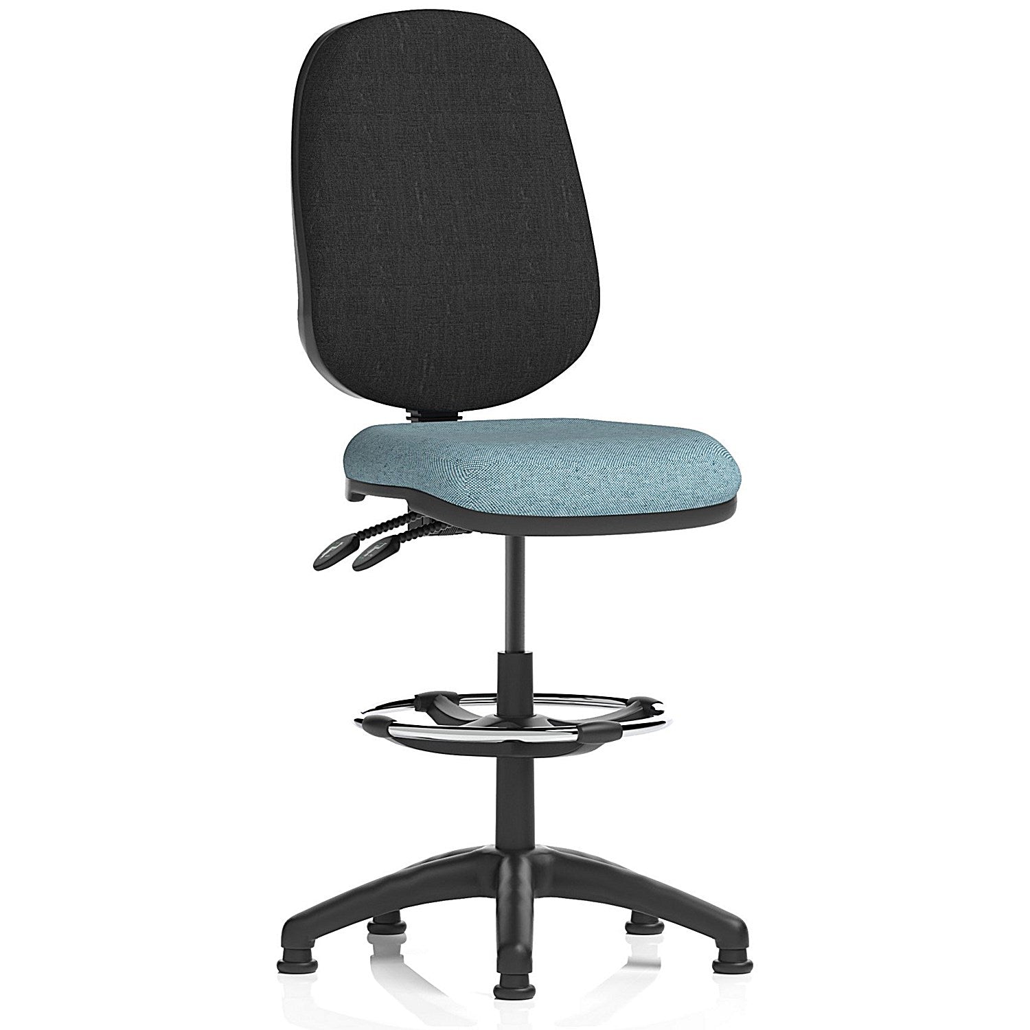 Eclipse Plus II High Rise Black Back Operator Chair, Rivet Quench Easy2Order : KCUP3151