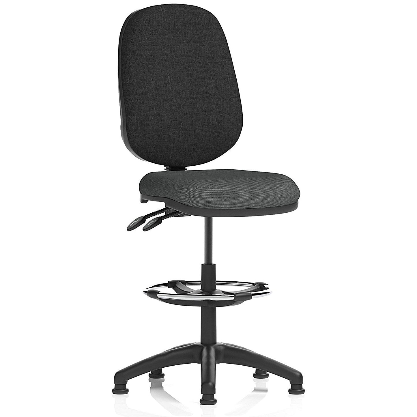 Eclipse Plus II High Rise Black Back Operator Chair, Quest Mussel Easy2Order : KCUP3156