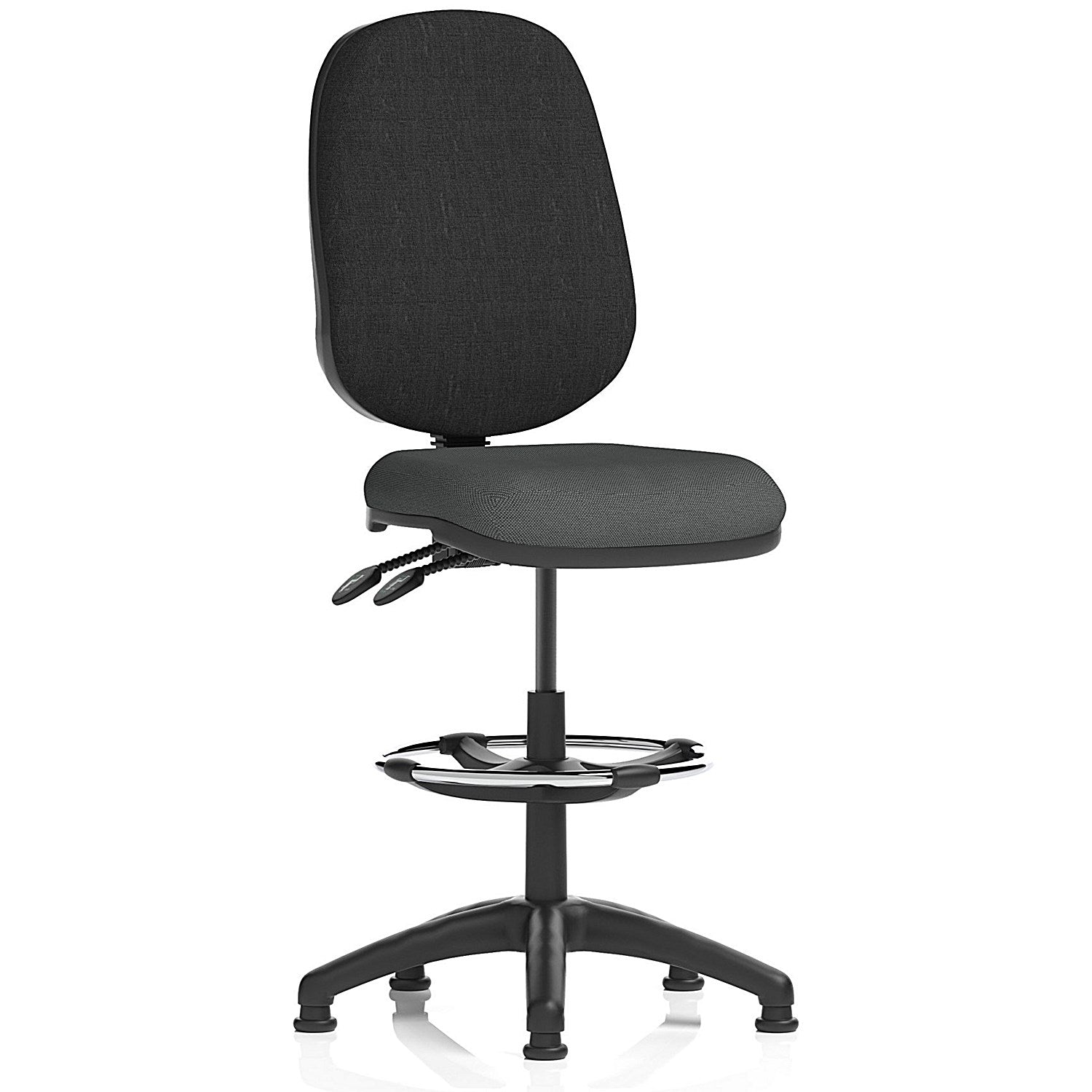 Eclipse Plus II High Rise Black Back Operator Chair, Quest Mussel Easy2Order : KCUP3156