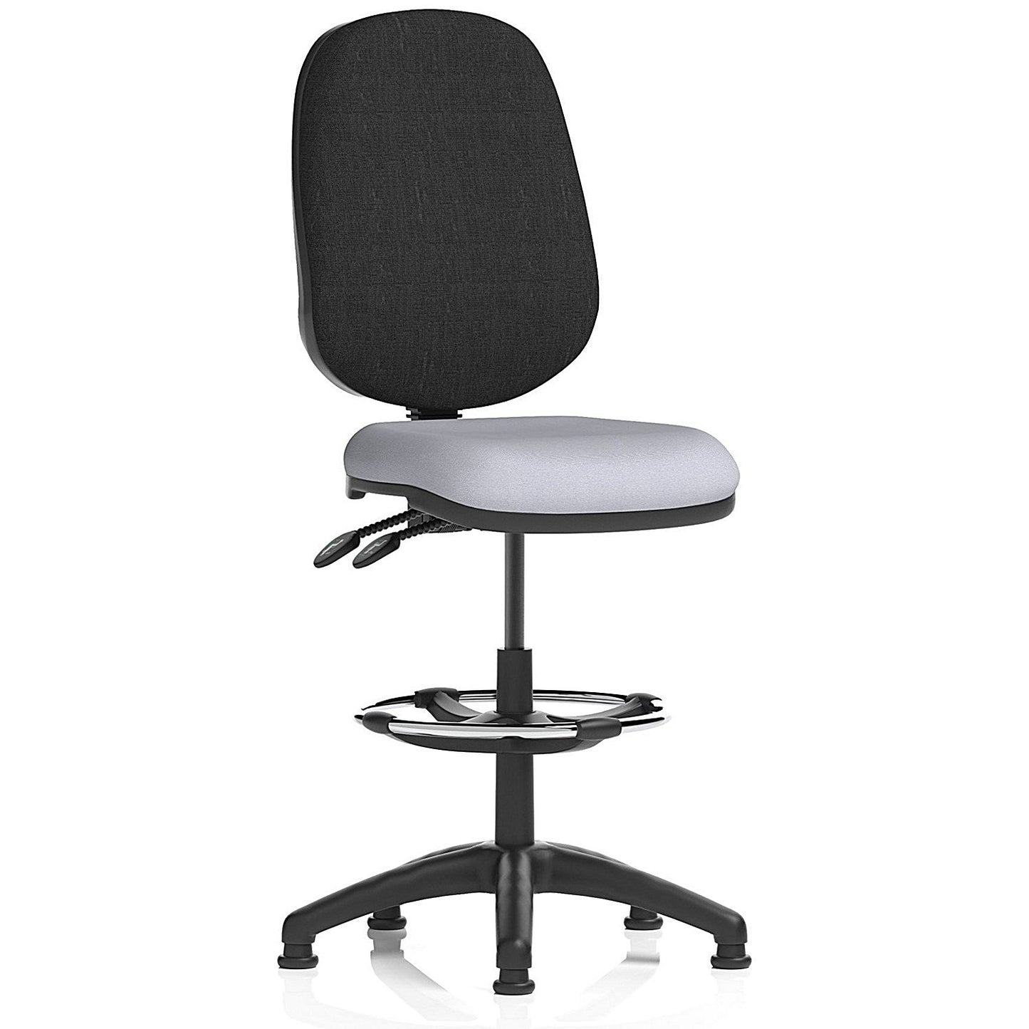 Eclipse Plus II High Rise Black Back Operator Chair, Quest Shell Easy2Order : KCUP3158