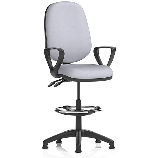 Eclipse Plus II High Rise Operator Chair, Fixed Arms, Quest Shell Easy2Order : KCUP3170