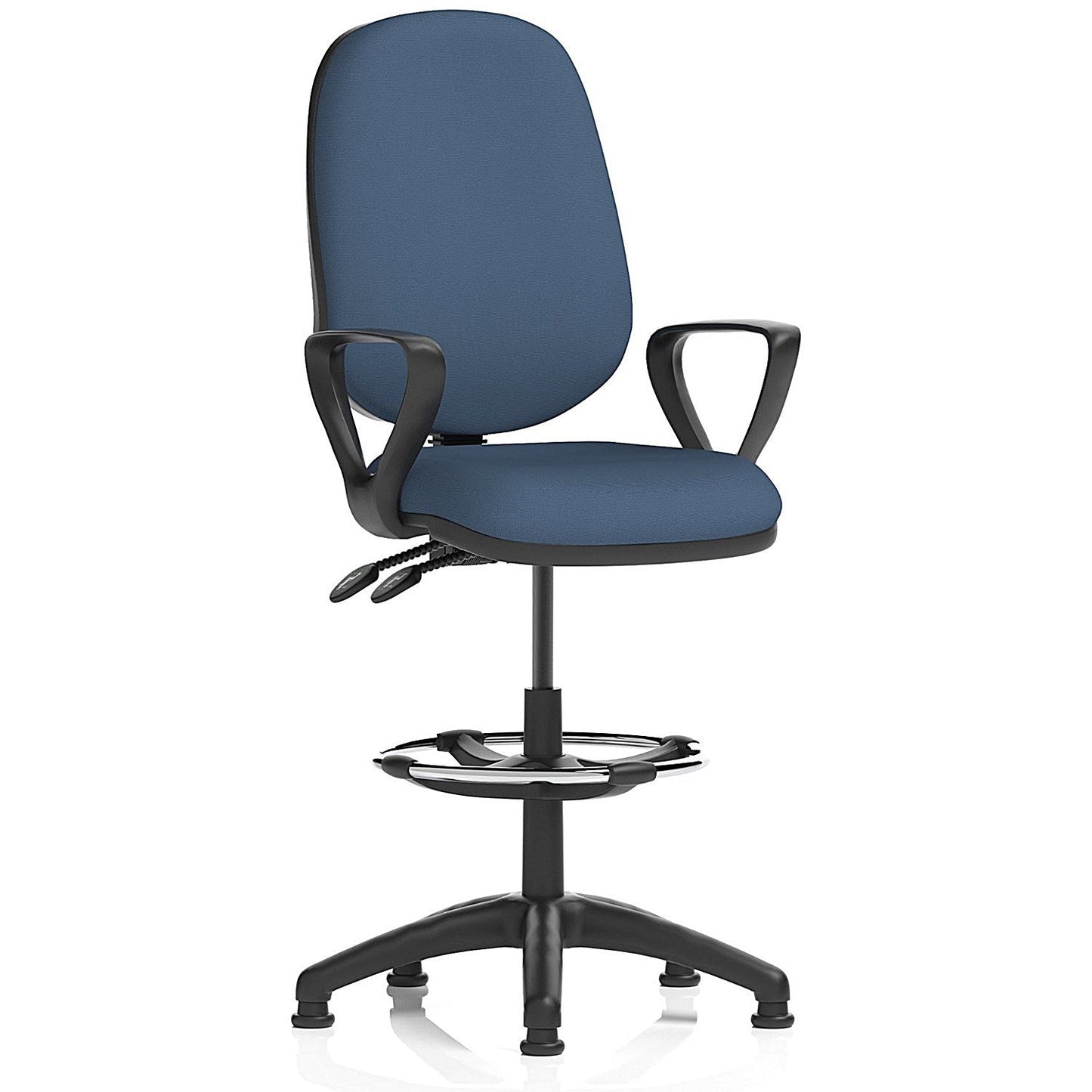 Eclipse Plus II High Rise Operator Chair, Fixed Arms, Quest Whelk Easy2Order : KCUP3172