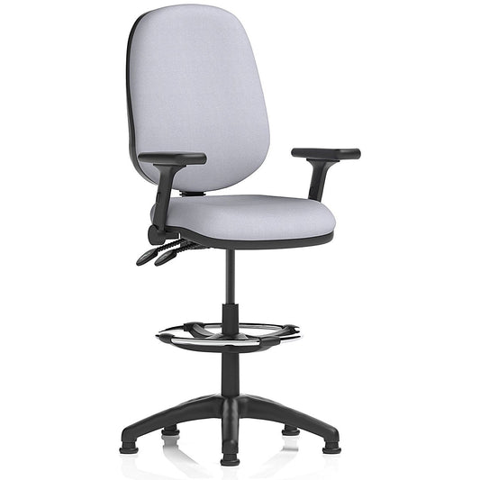 Eclipse Plus II High Rise Operator Chair, Folding Arms, Quest Shell Easy2Order : KCUP3218