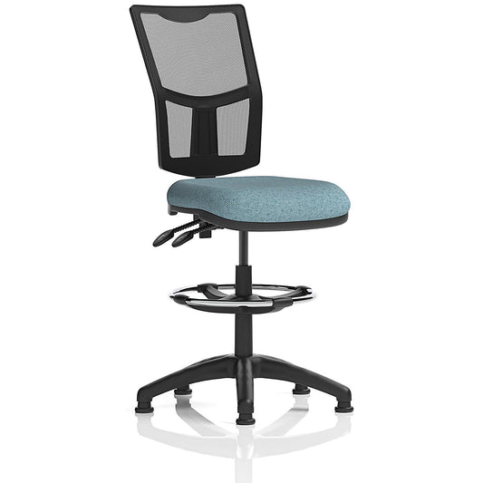 Eclipse Plus II High Rise Mesh Back Operator Chair, Seat Rivet Quench Easy2Order : KCUP3283