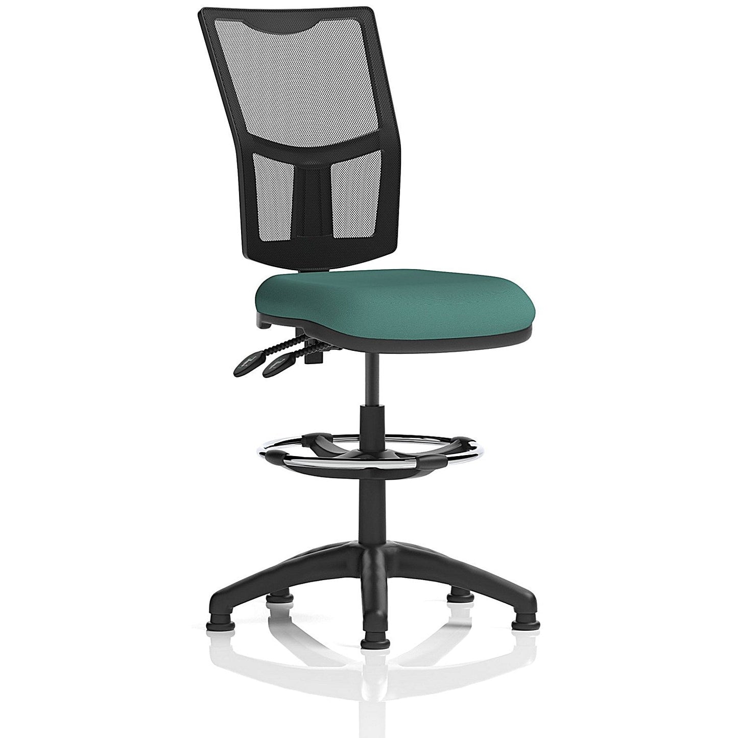 Eclipse Plus II High Rise Mesh Back Operator Chair, Seat Quest Kelp Easy2Order : KCUP3286