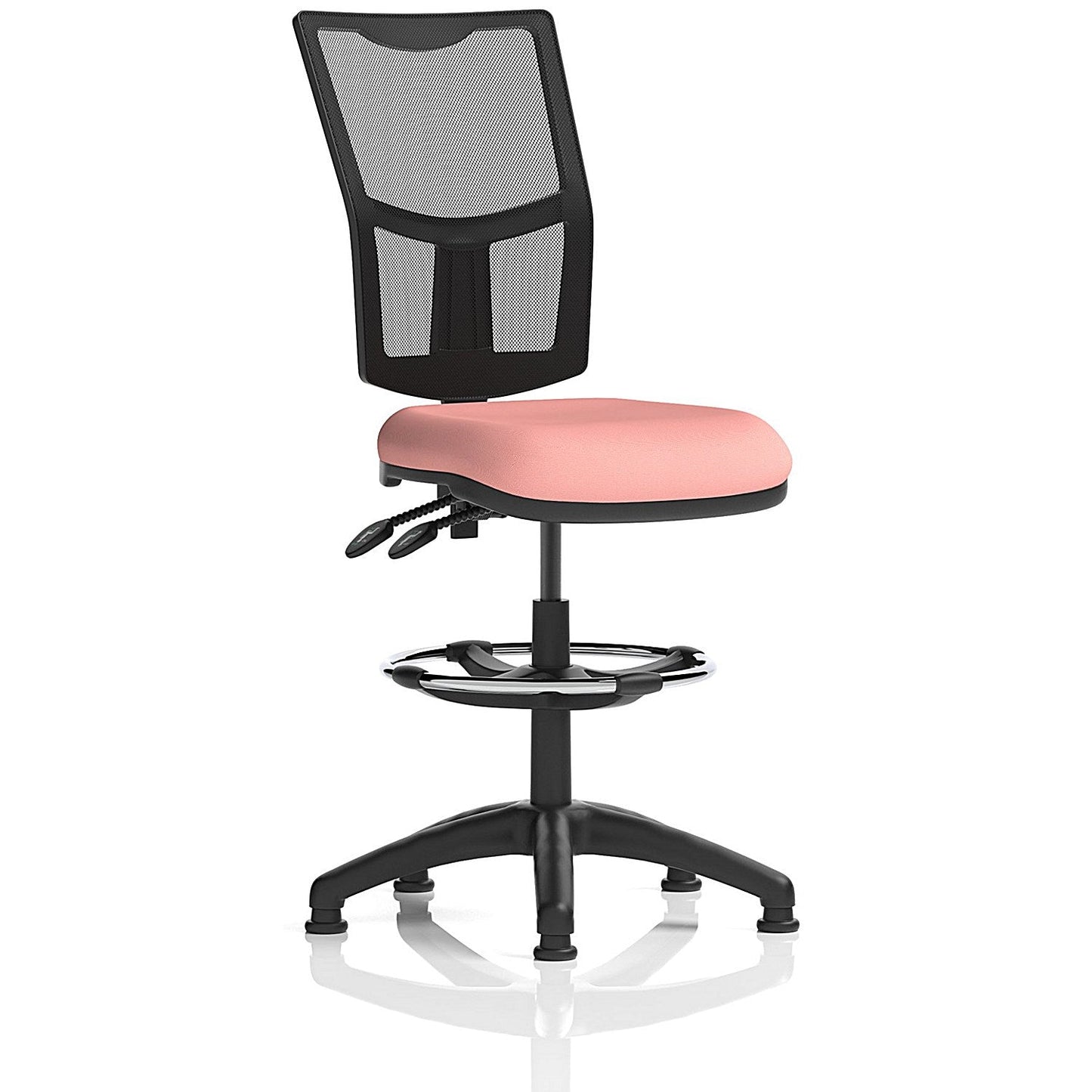 Eclipse Plus II High Rise Mesh Back Operator Chair, Seat Quest Shrimp Easy2Order : KCUP3291