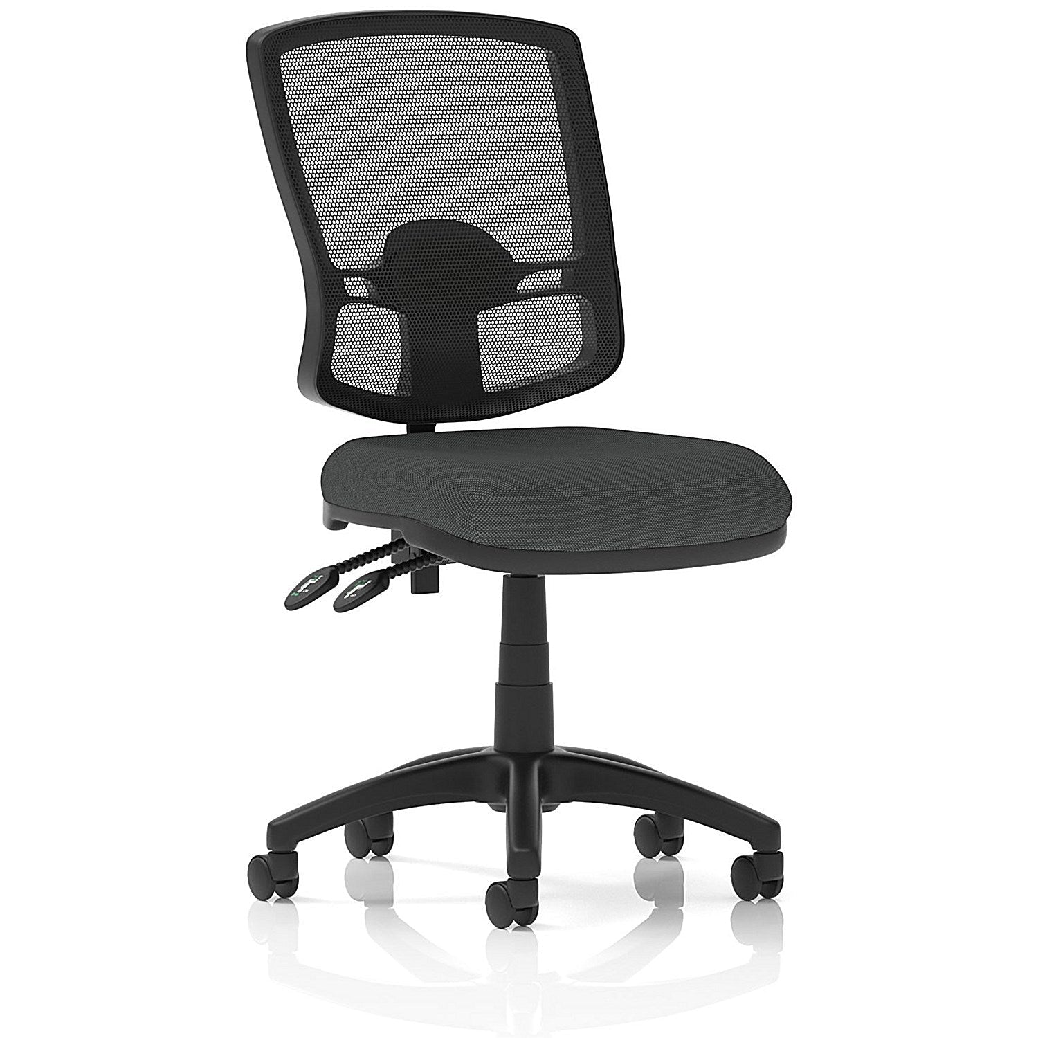 Eclipse Plus II Deluxe Mesh Back Lever Task Operator Chair, Quest Mussel Easy2Order : KCUP3336