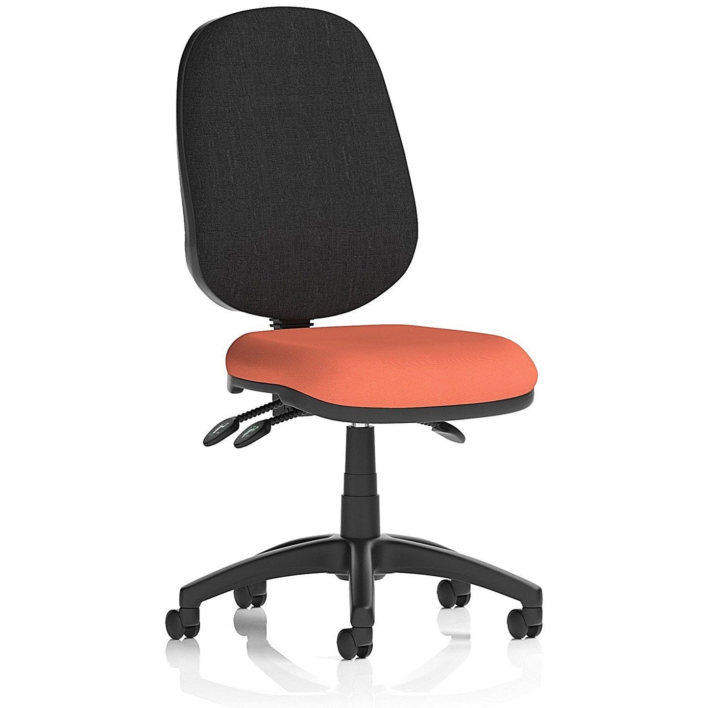 Eclipse Plus III Black Back Lever Task Operator Chair, Quest Crab Easy2Order : KCUP3441