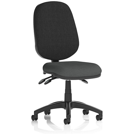 Eclipse Plus III Black Back Lever Task Operator Chair, Quest Mussel Easy2Order : KCUP3444